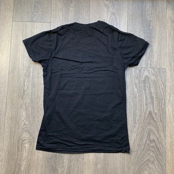 Women’s T-Shirt Graphic Tee French Quote Black Cotton Crewneck Short Sleeve - Picture 8 of 12